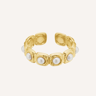 Pearl signature ring